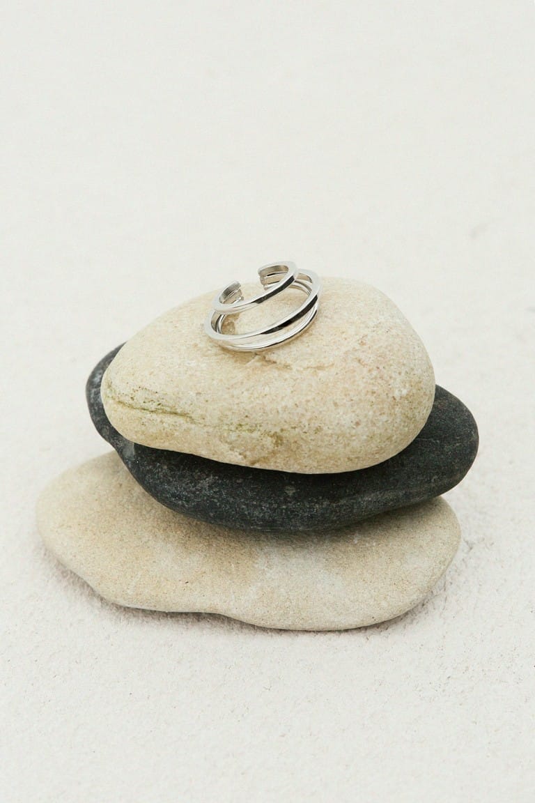 Jane Kønig Ørering Olympia Cuff ørering - Sølv