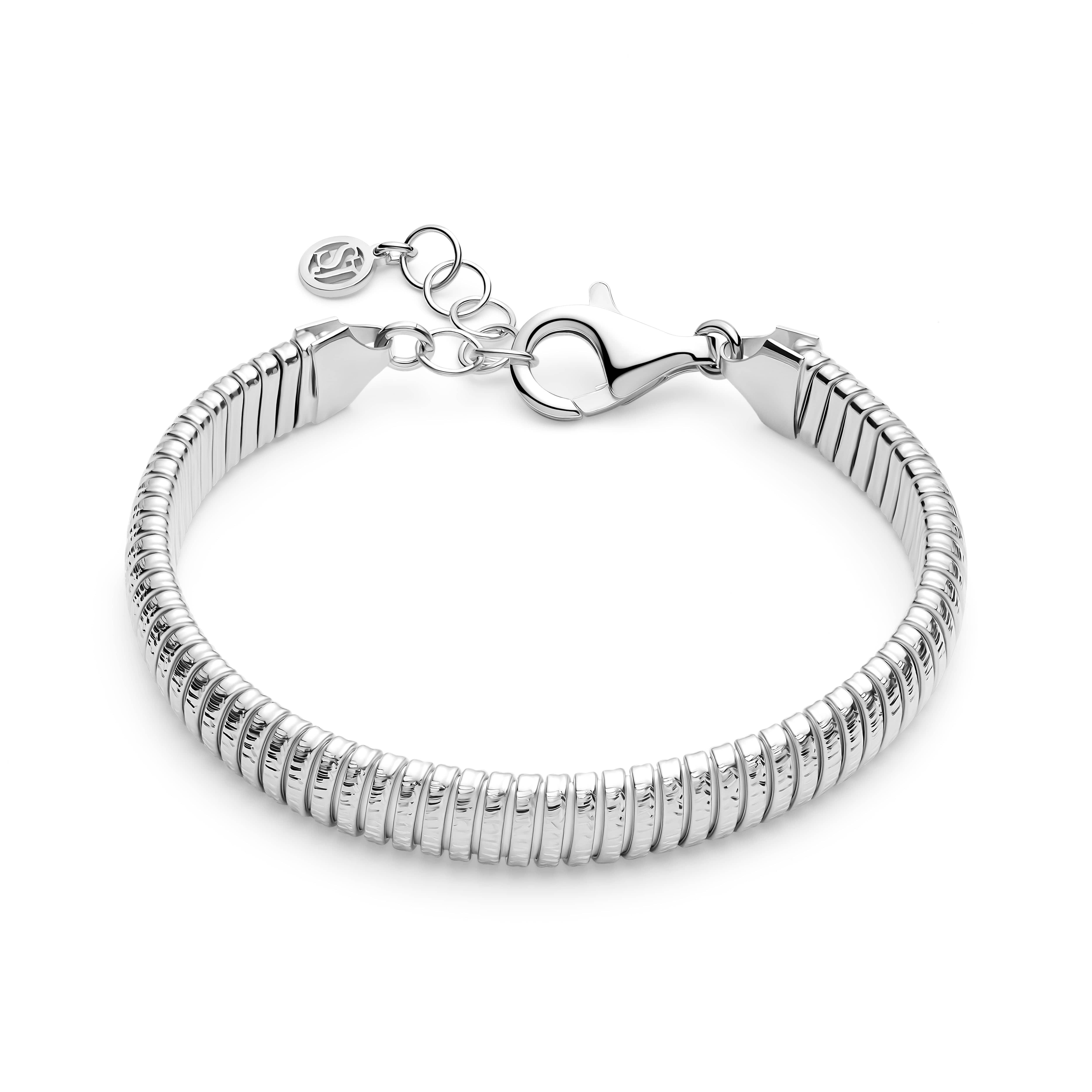 statement armbånd i sølv