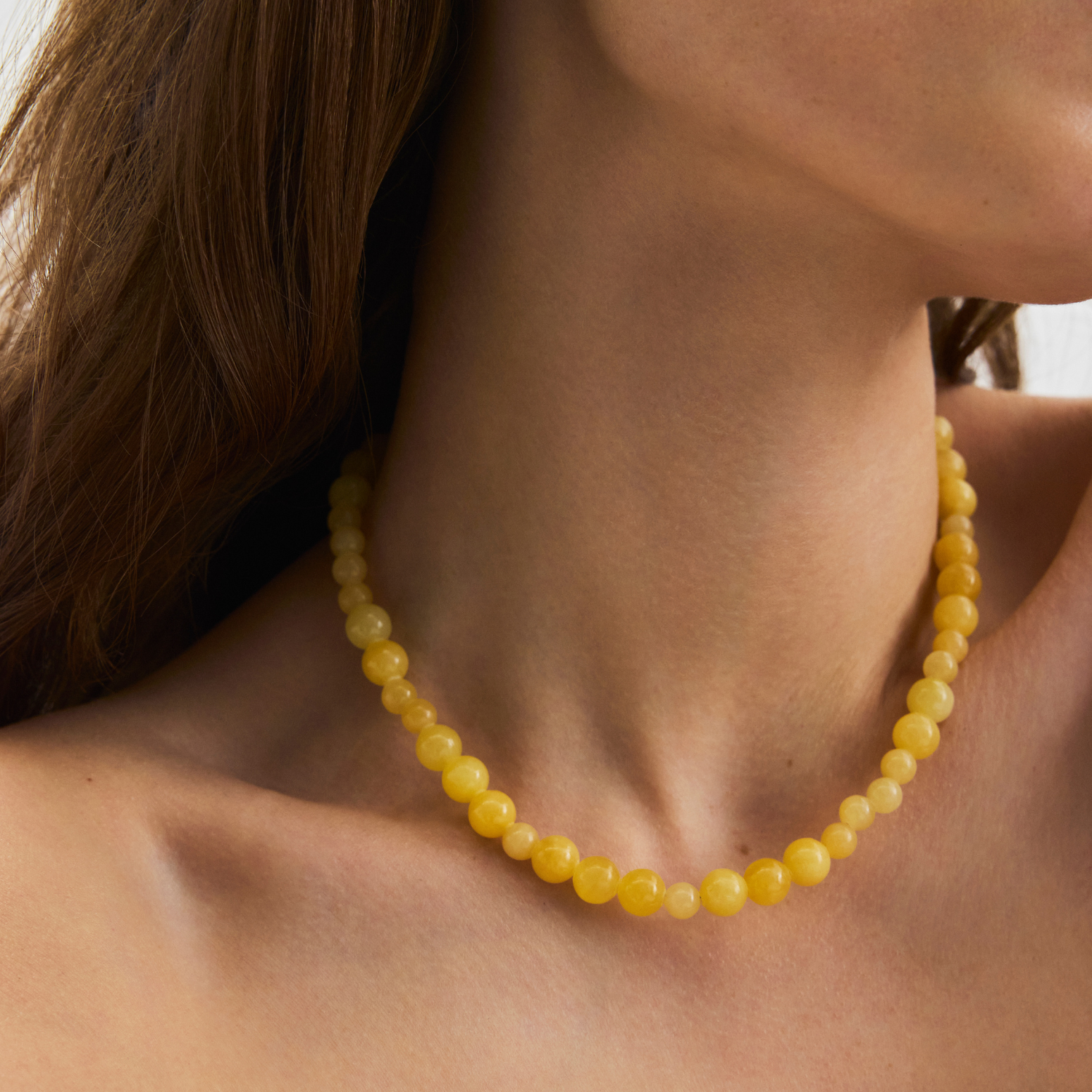 Honey halskæde - forgyldt
