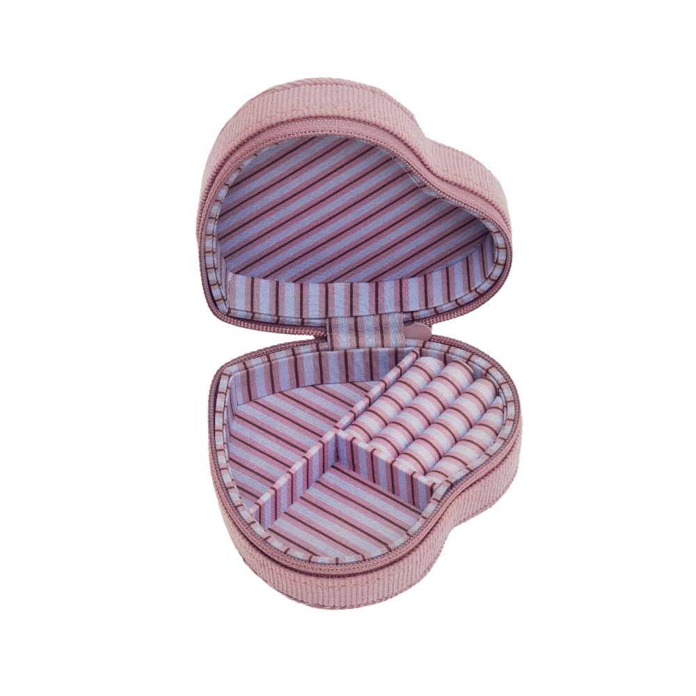 Heart Jewelry Box Purple Theatre Magic smykkeskrin