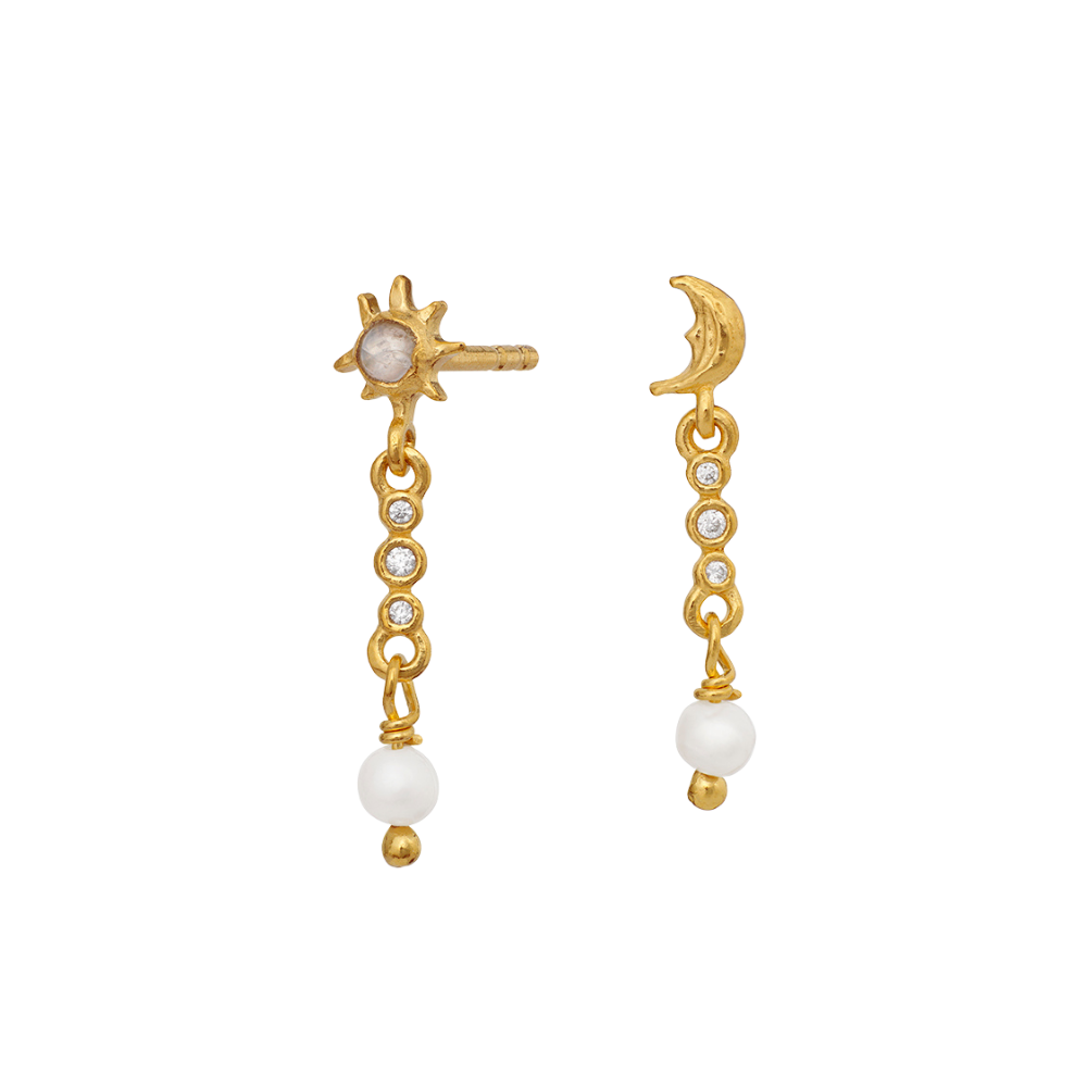 Juliann øreringe - forgyldt