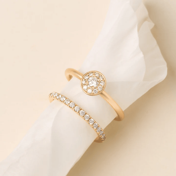 Julie Sandlau Lulia Ring - 14 karat guld