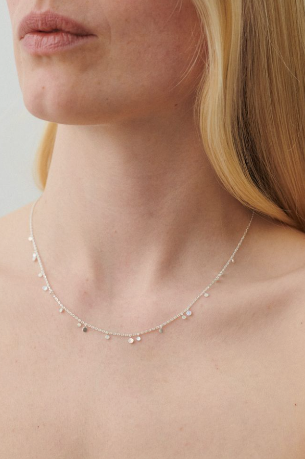 Glow halskæde - forgyldt