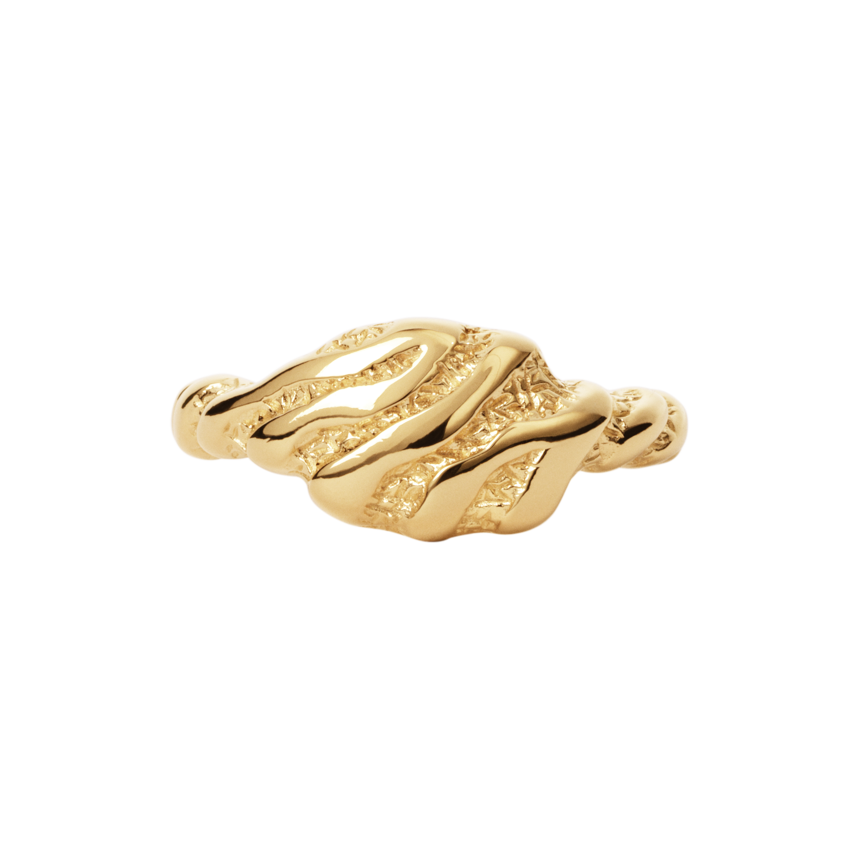 Small Zebra ring - forgyldt