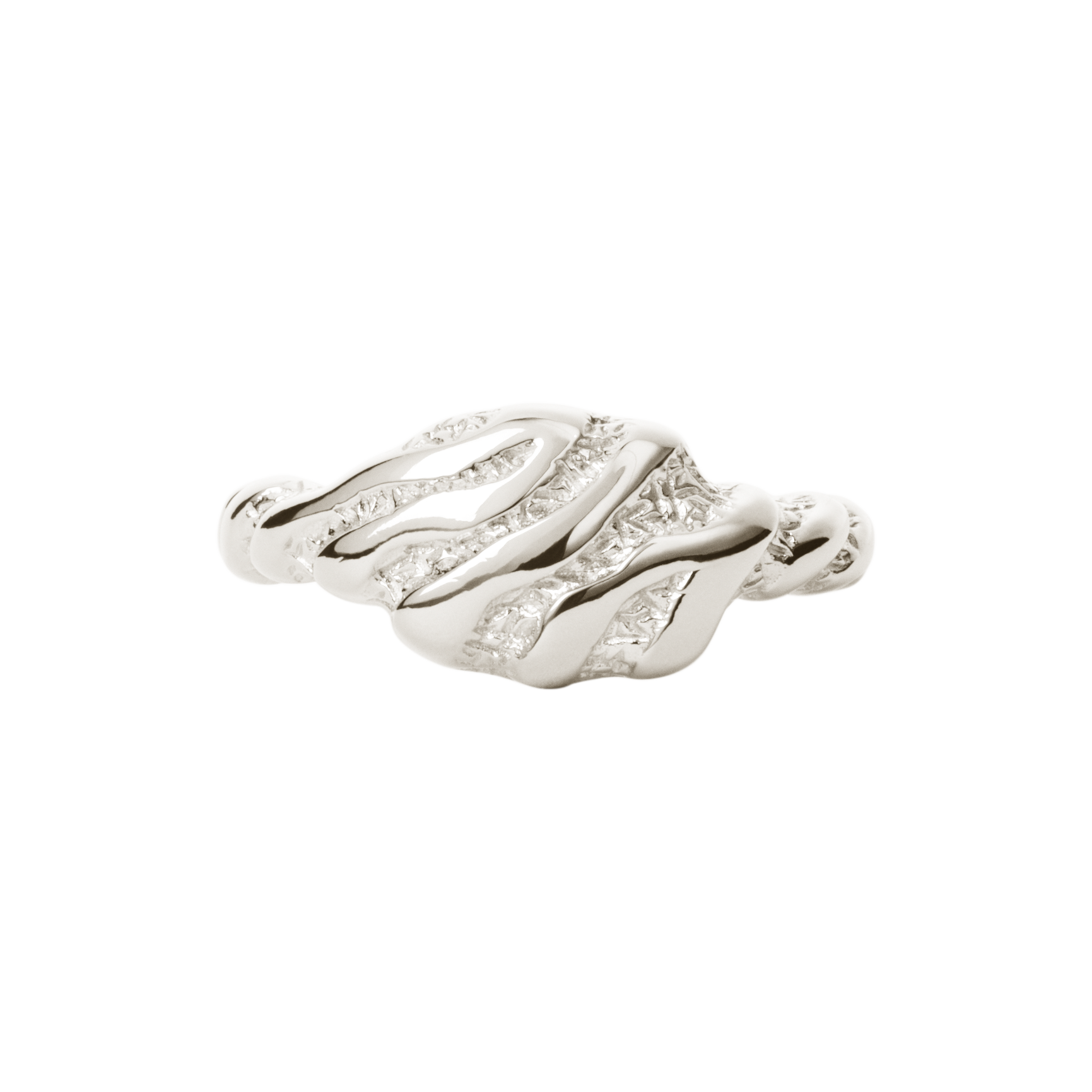 Small Zebra ring - sølv