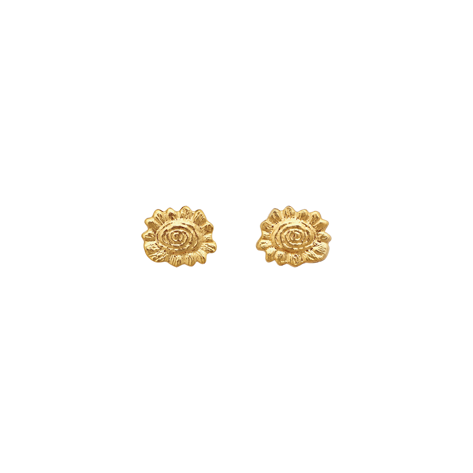 Sonny øreringe - forgyldt