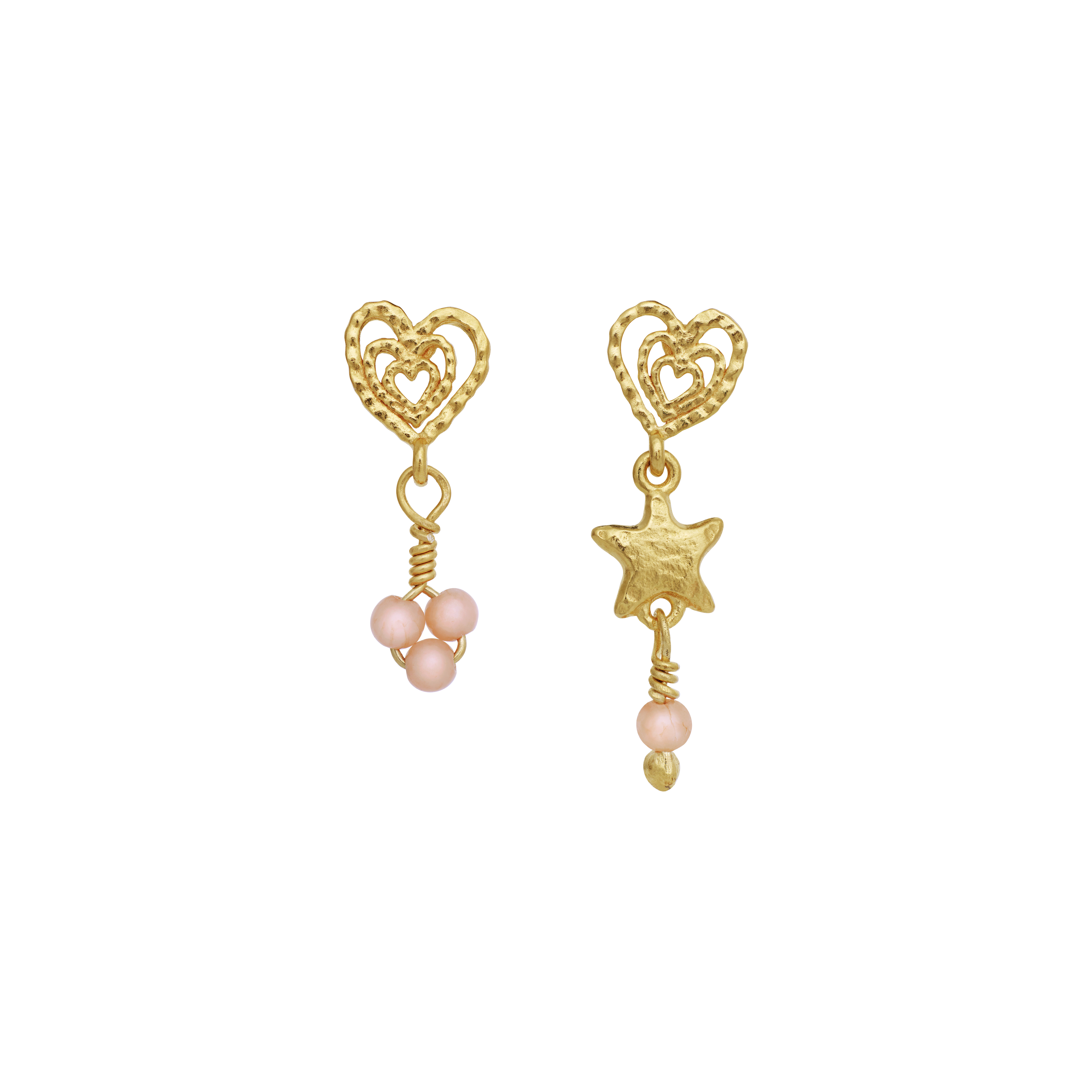 Vibe øreringe - forgyldt