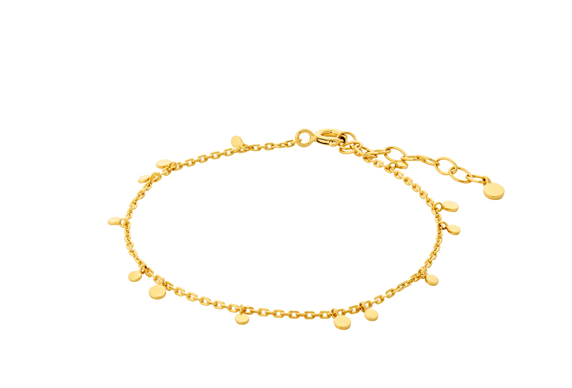 Glow armbånd - forgyldt