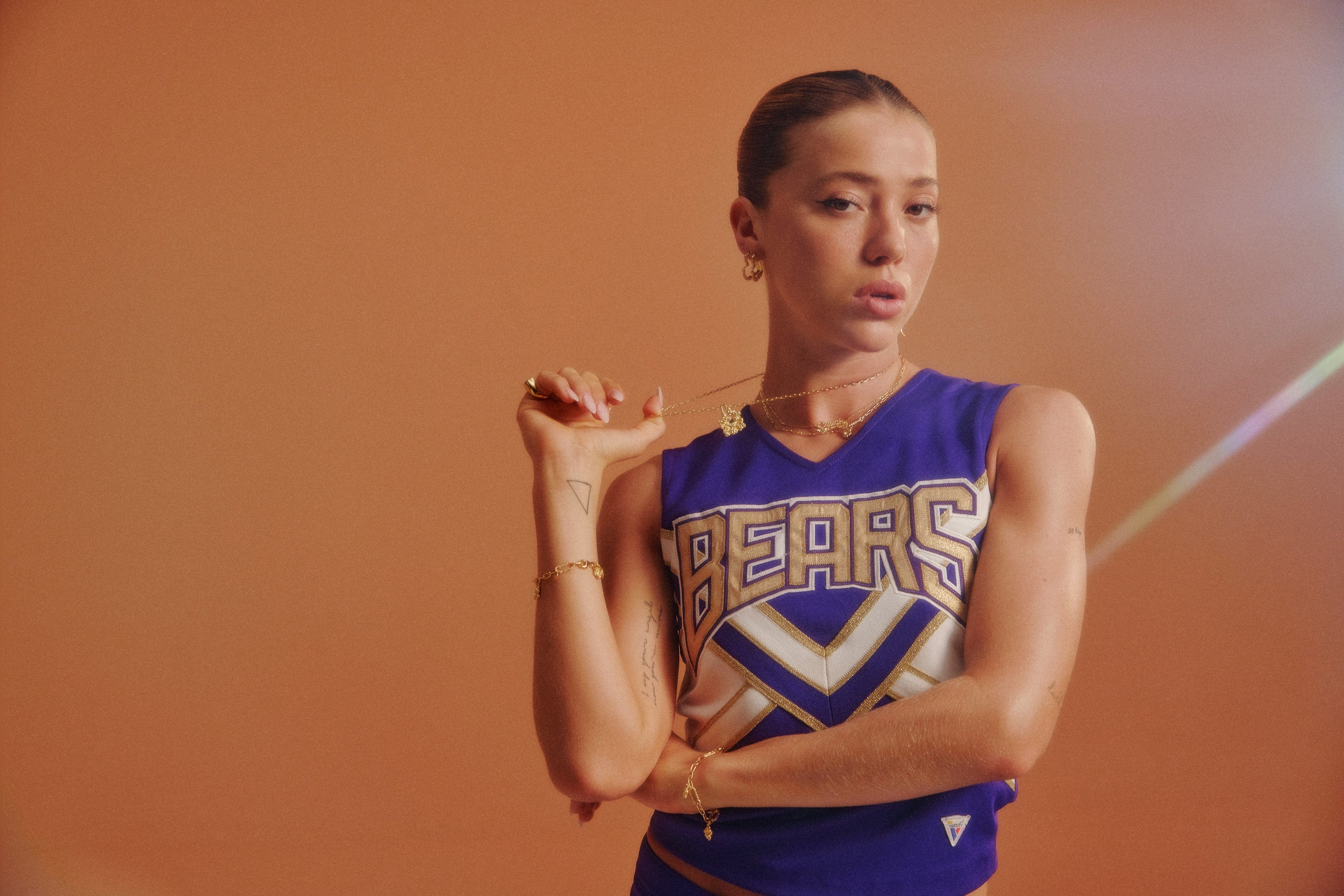 Camille Brinch Øreringe Heart Crush Hoops - forgyldt HCRH-FG