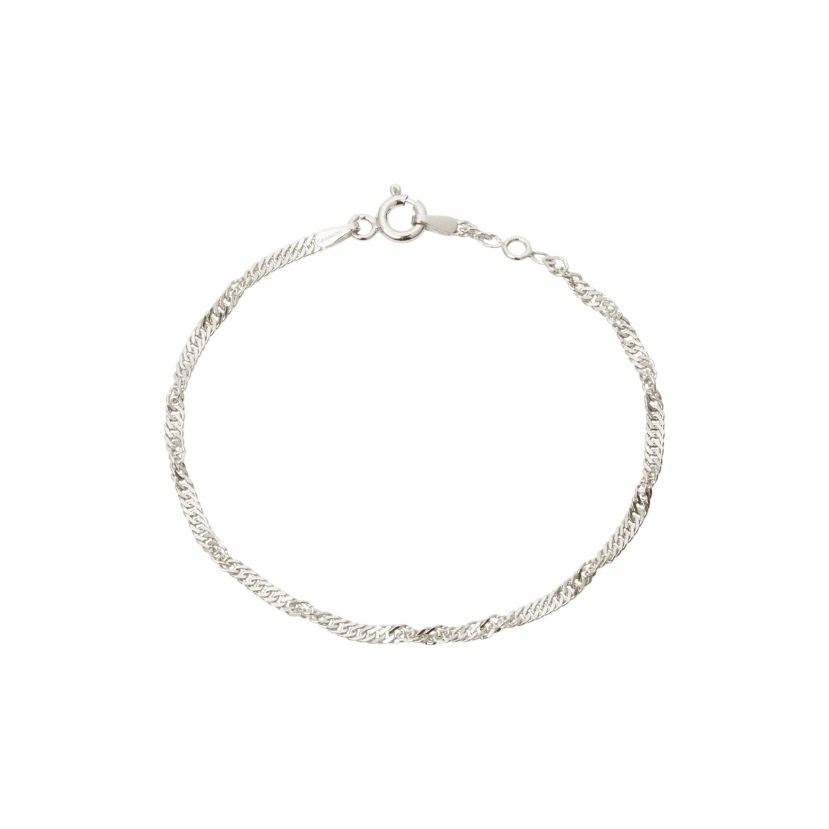 Camille Brinch Armbånd Large Zebra armbånd - sølv