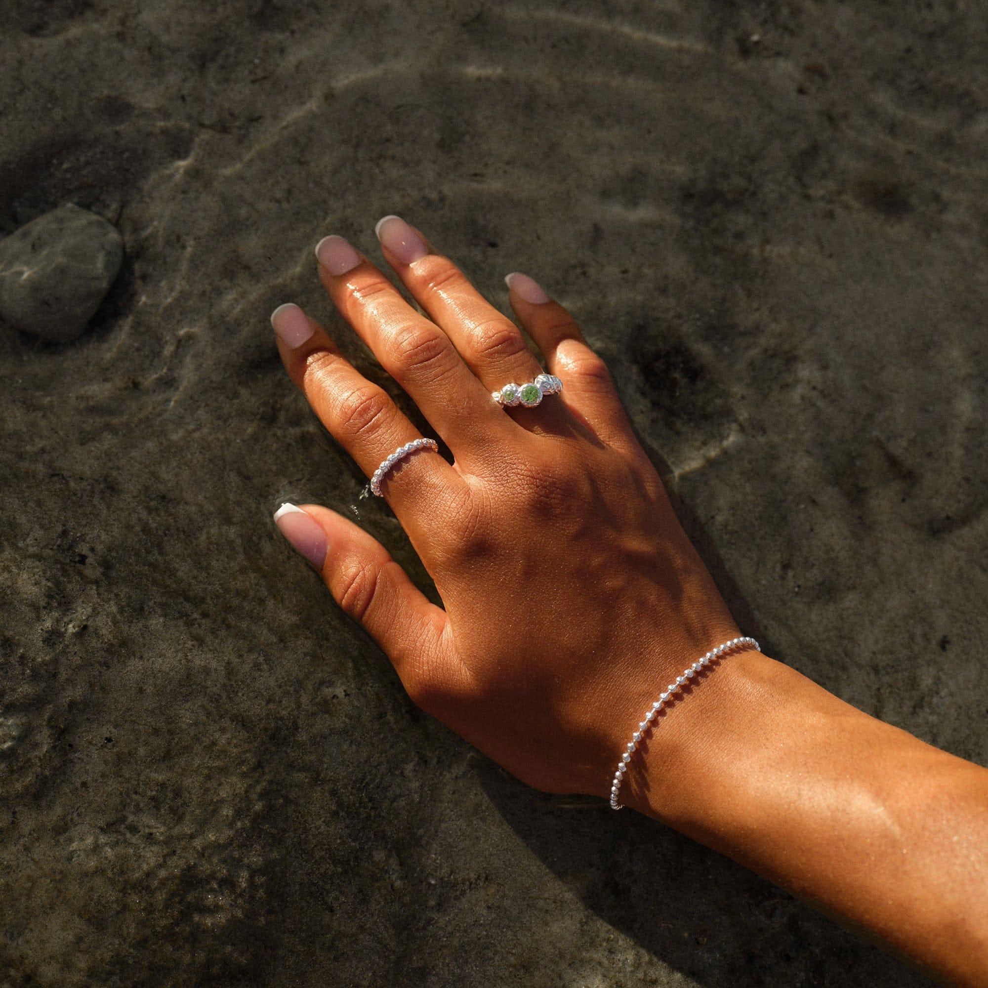 Camille Brinch Ring Small Dots Ring