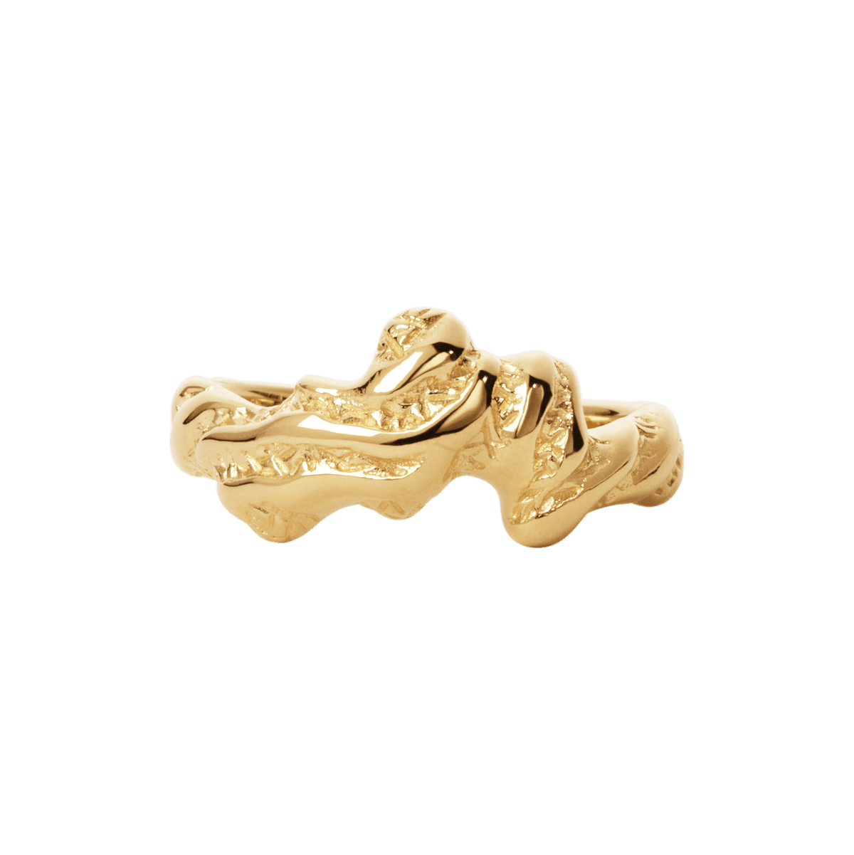 Camille Brinch Ringe Sway Zebra ring - forgyldt