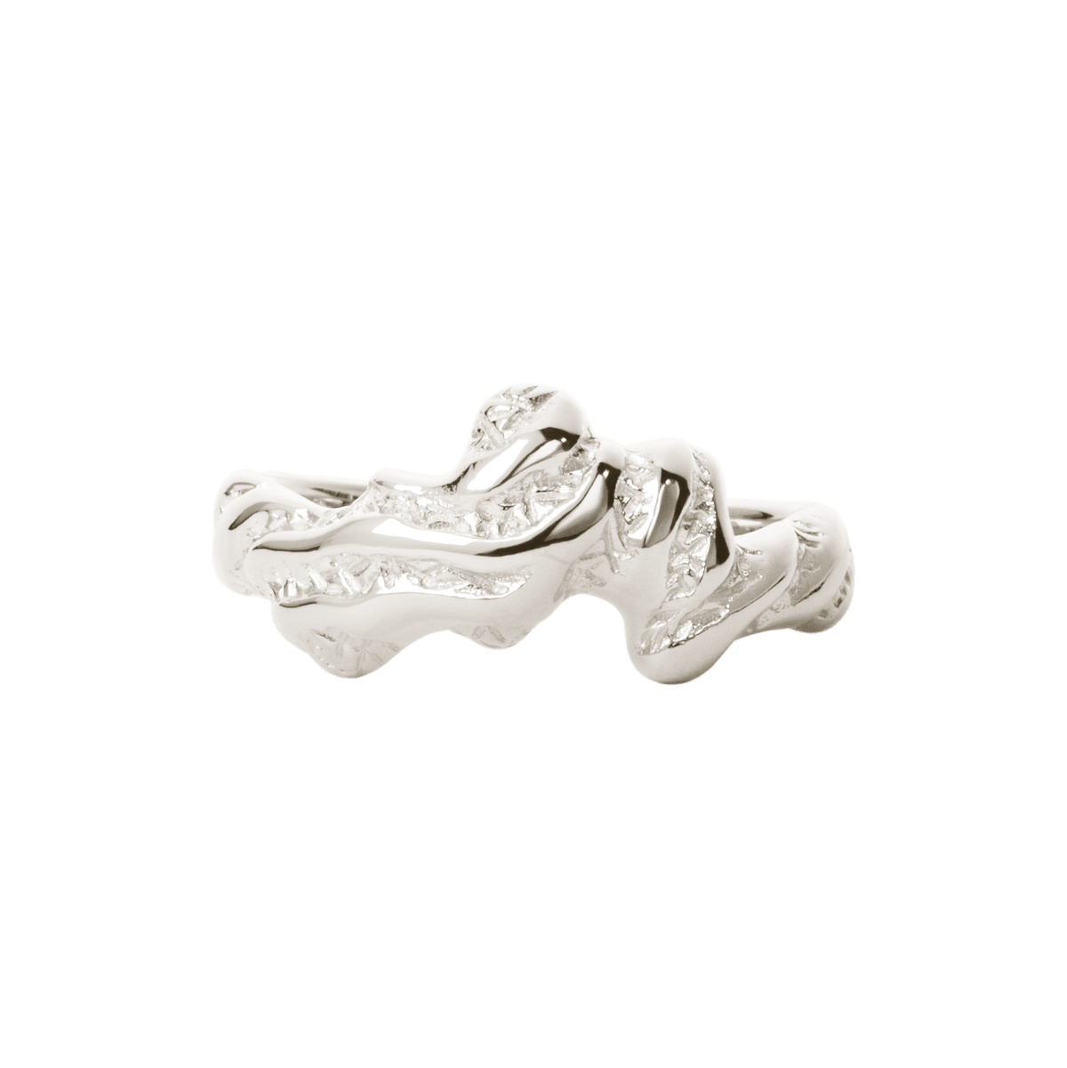 Camille Brinch Ringe Sway Zebra ring - sølv