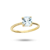 Carré Ringe 48 GEM CANDY ring med blå topas FR 4303 BT48