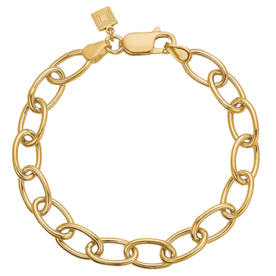 Carré Armbånd Link armbånd 18cm - forgyldt FB 4385 18cm