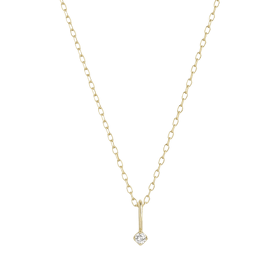 Carré Vedhæng Prism vedhæng med diamant - 10 karat guld TL 4276 DI0,03WSI