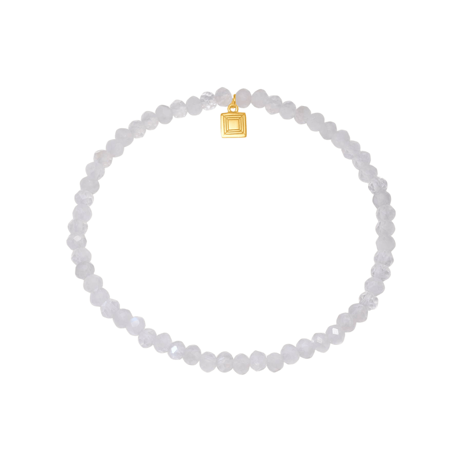 Carré Armbånd Rainbow armbånd med månesten - forgyldt FB4583RM