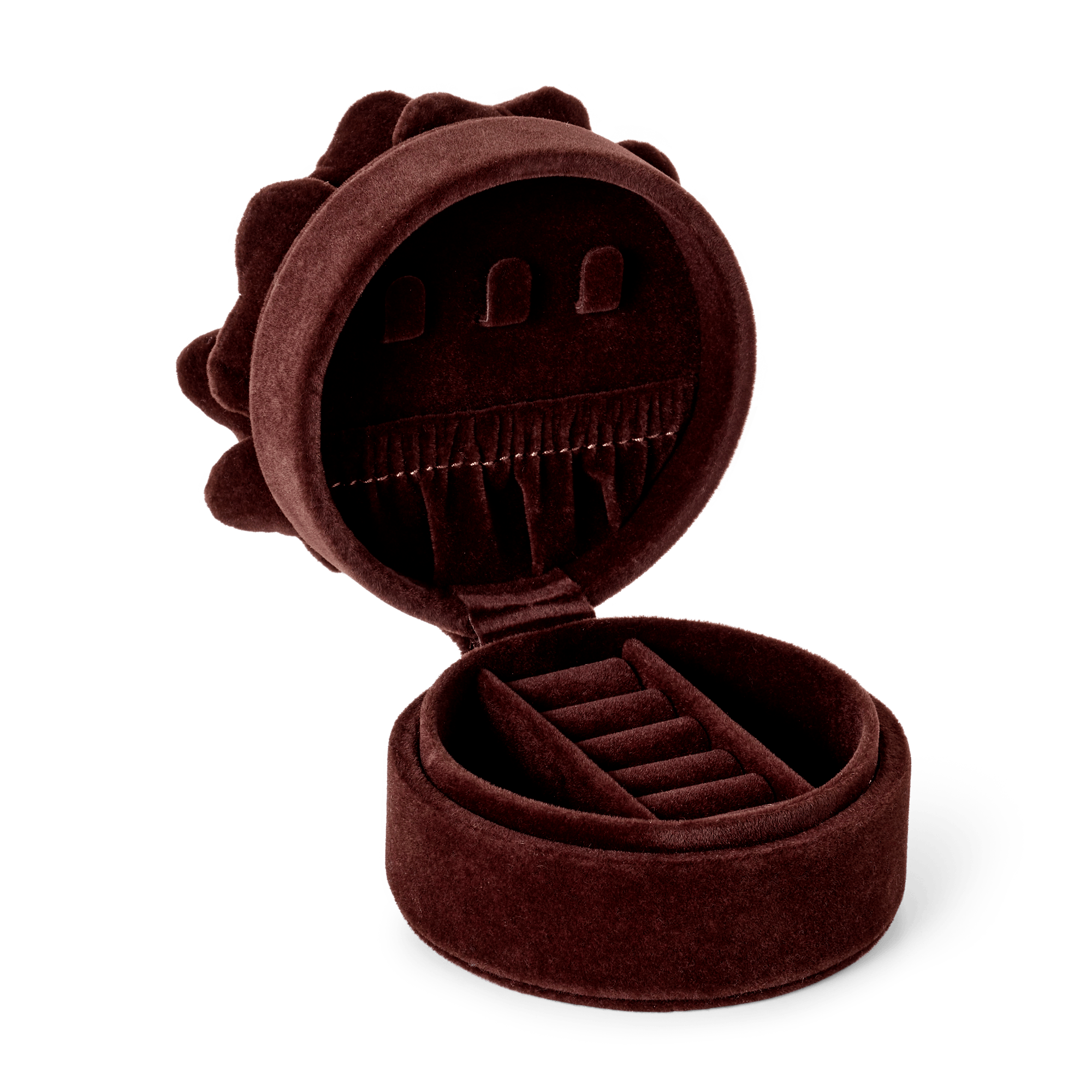 DAY ET Smykkeskrin Day velour smykkeskrin flower - winetasing 3255490955