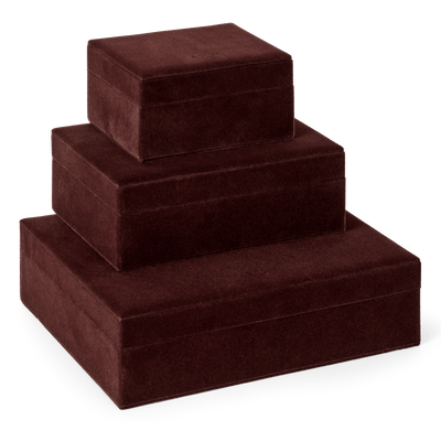DAY ET Smykkeskrin Day velour smykkeskrin large - winetasing 3255490923