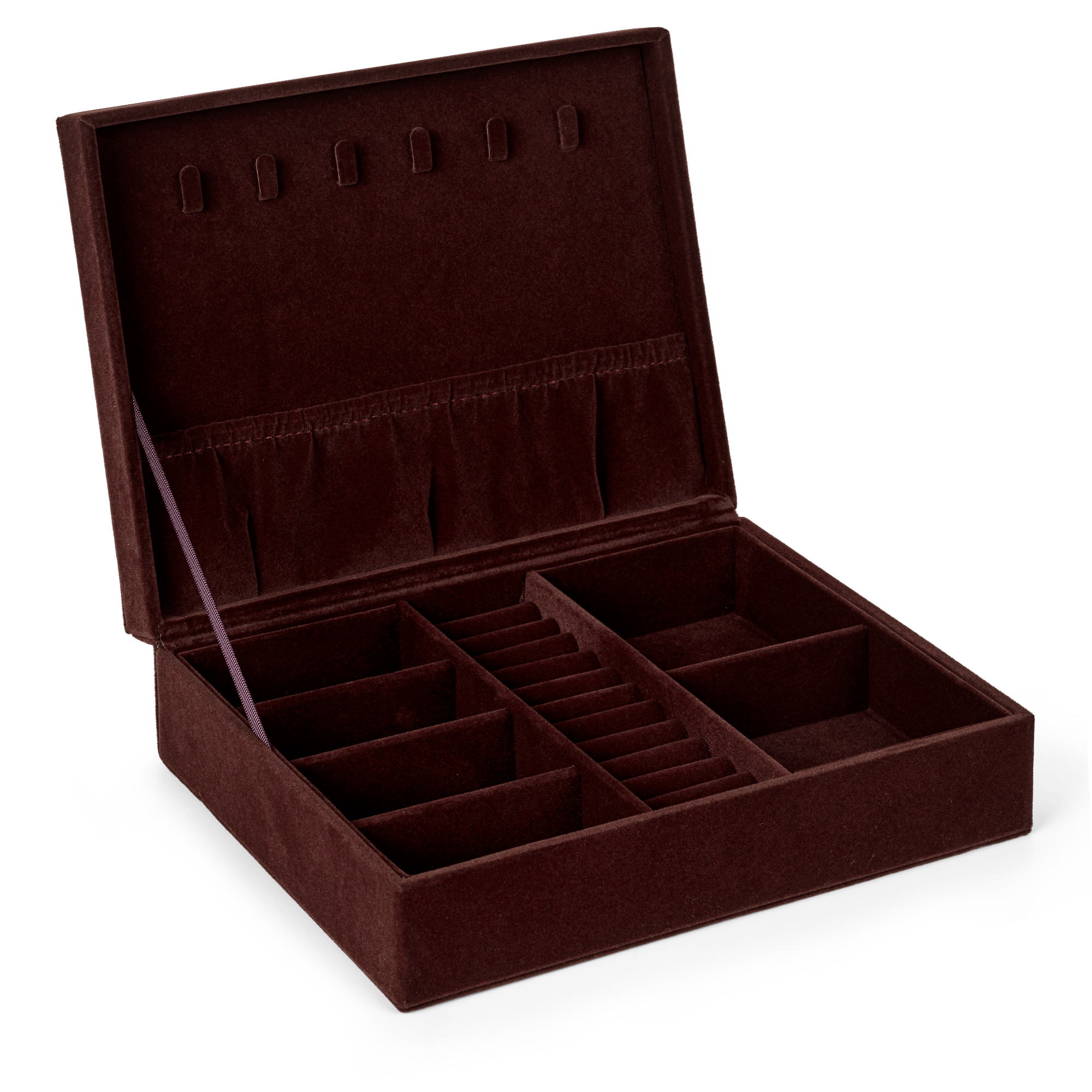 DAY ET Smykkeskrin Day velour smykkeskrin large - winetasing 3255490923