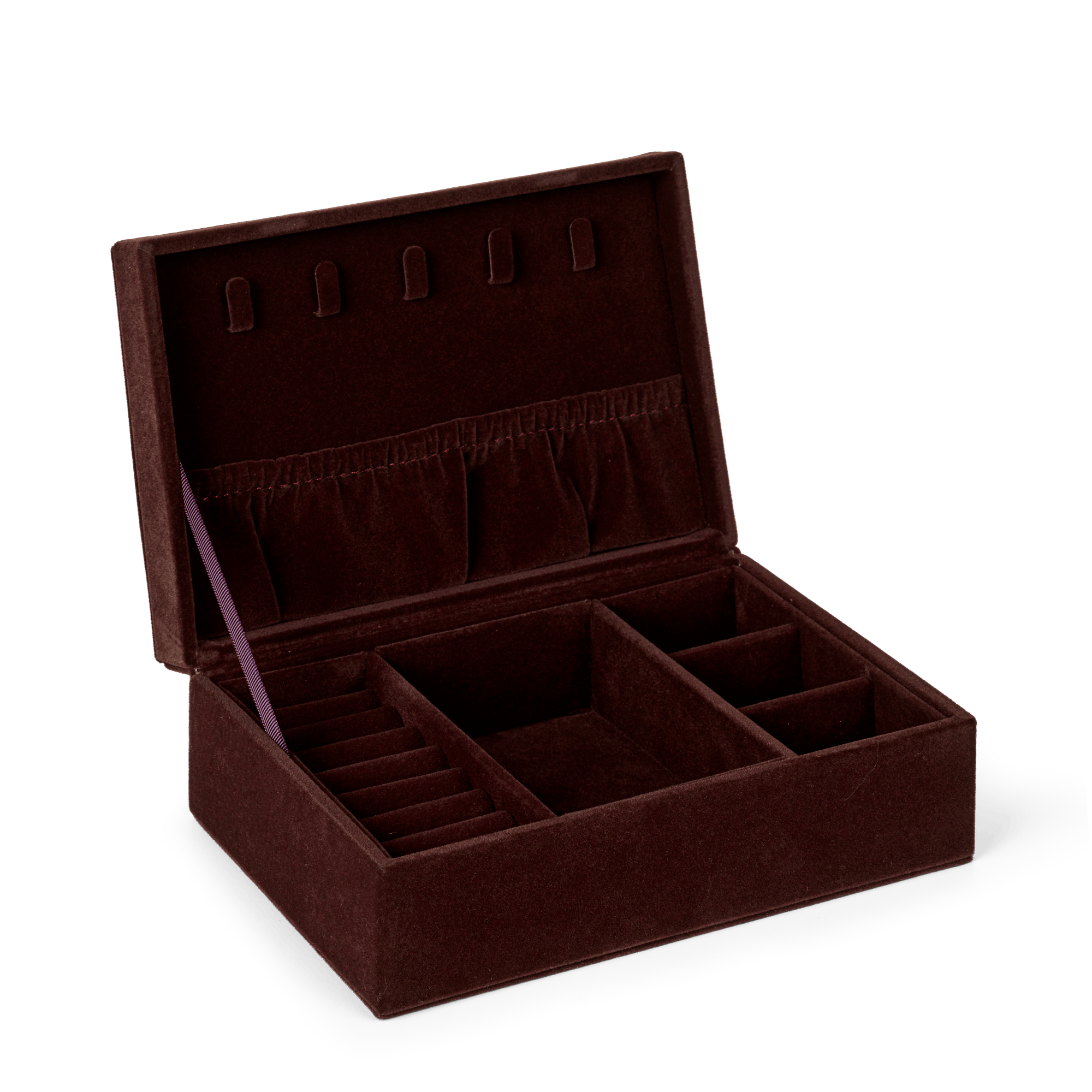 DAY ET Smykkeskrin Day velour smykkeskrin medium - winetasing 3255490922