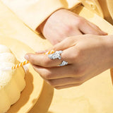 House of Vincent Ringe ARCHAIC SHADOW RING - sølv