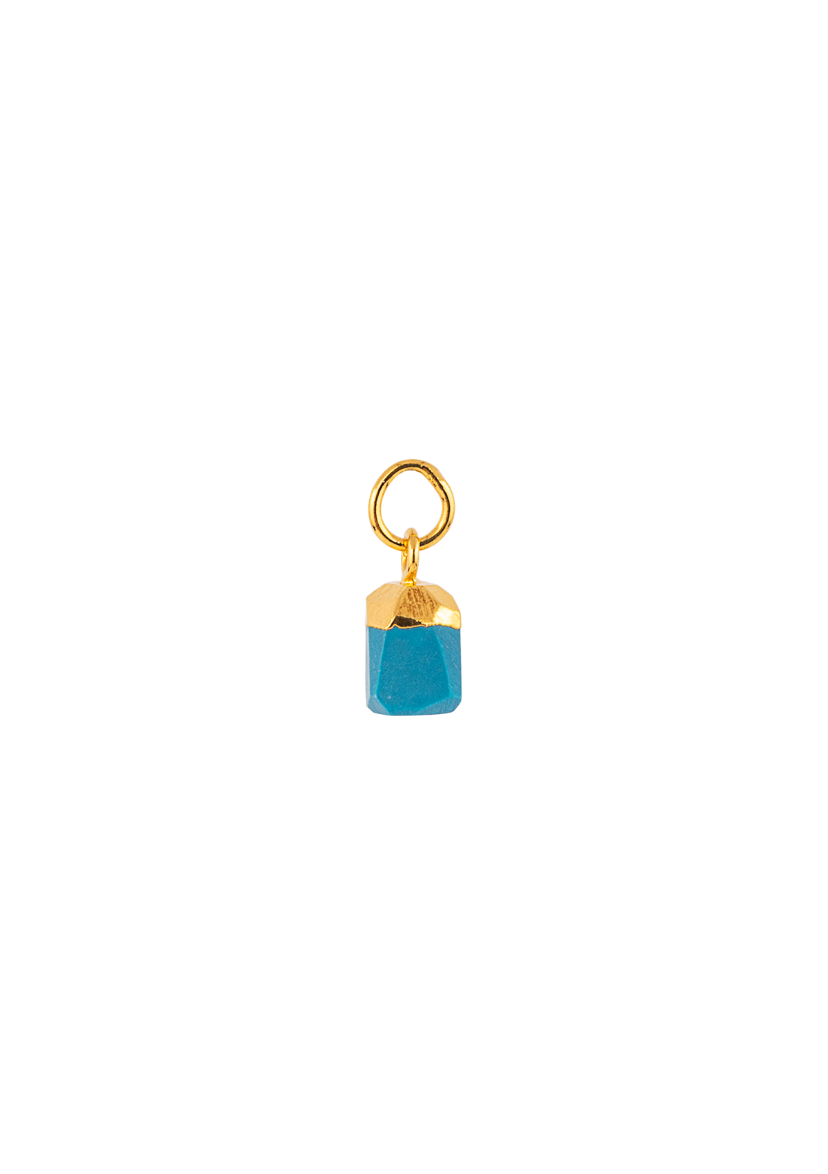 House of Vincent Halskæder Fødselssten - [DECEMBER] TURQUOISE forgyldt VJ076-LPG-DT