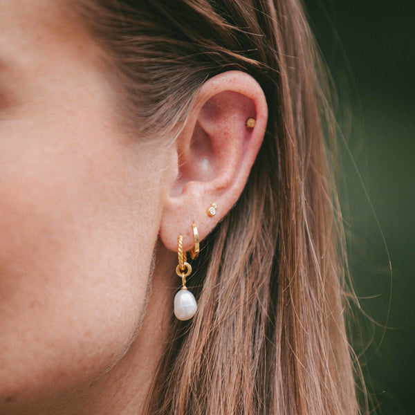 IX Studios Øreringe Ocean pearl earring
