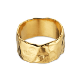 Jane Kønig Ringe Bruised heart ring, forgyldt