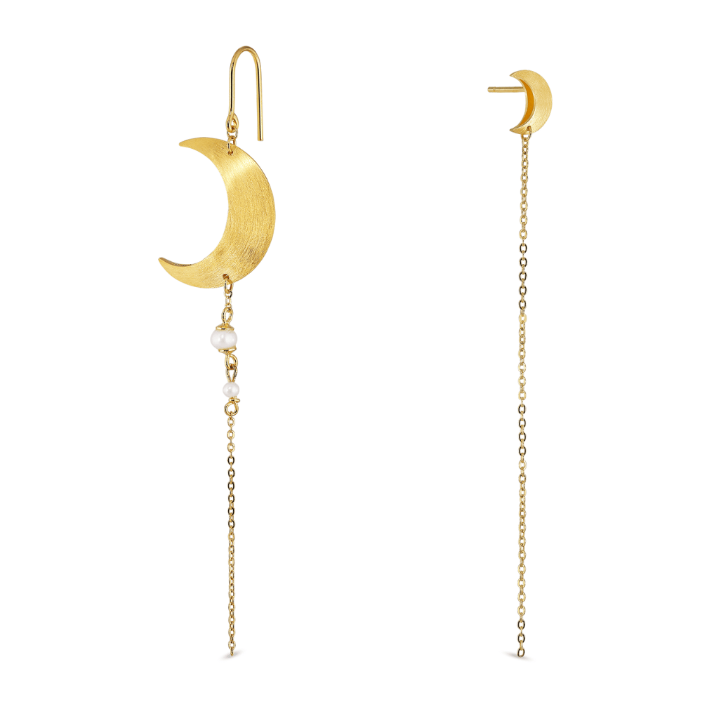 Jane Kønig Smykkesæt Half moon sæt - forgyldt