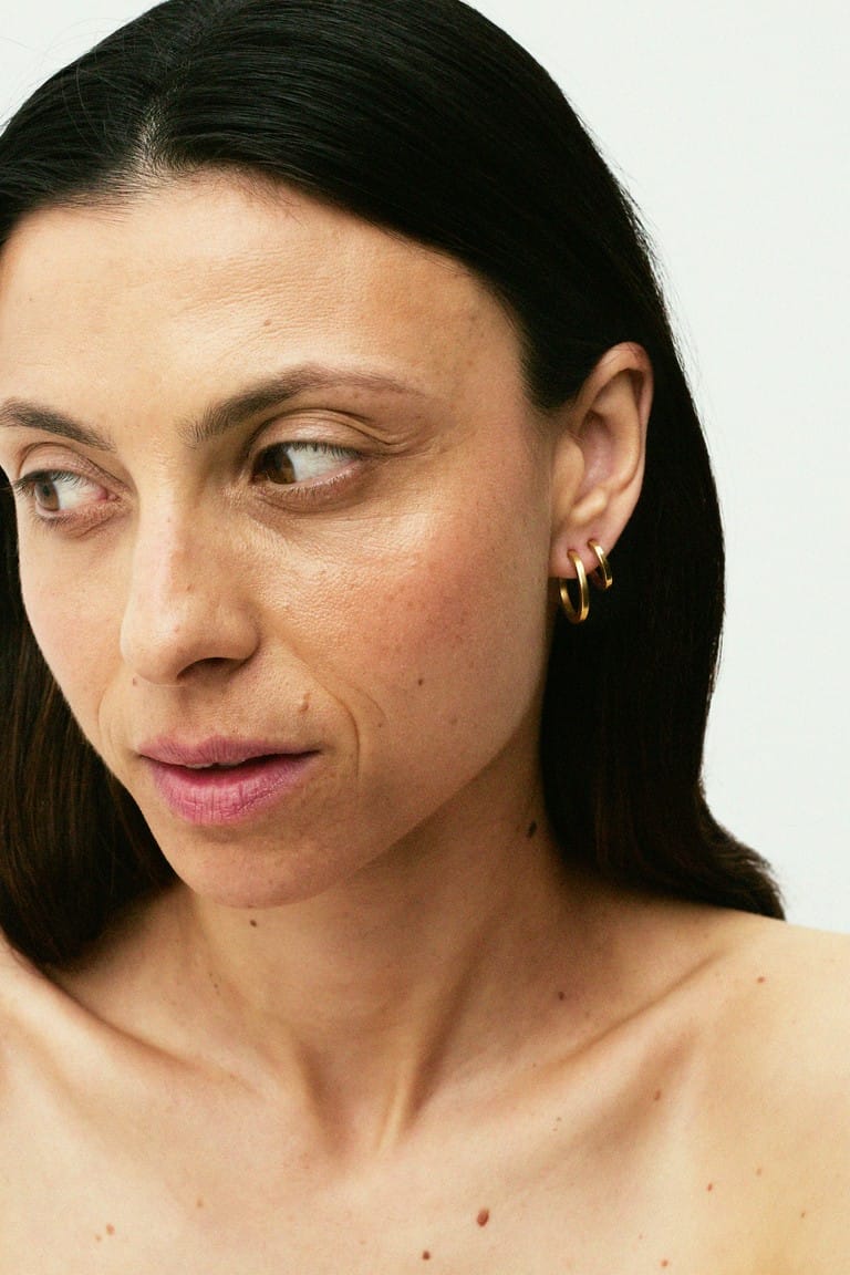 Jane Kønig Ørering Olympia Hoop 10 - Forgyldt