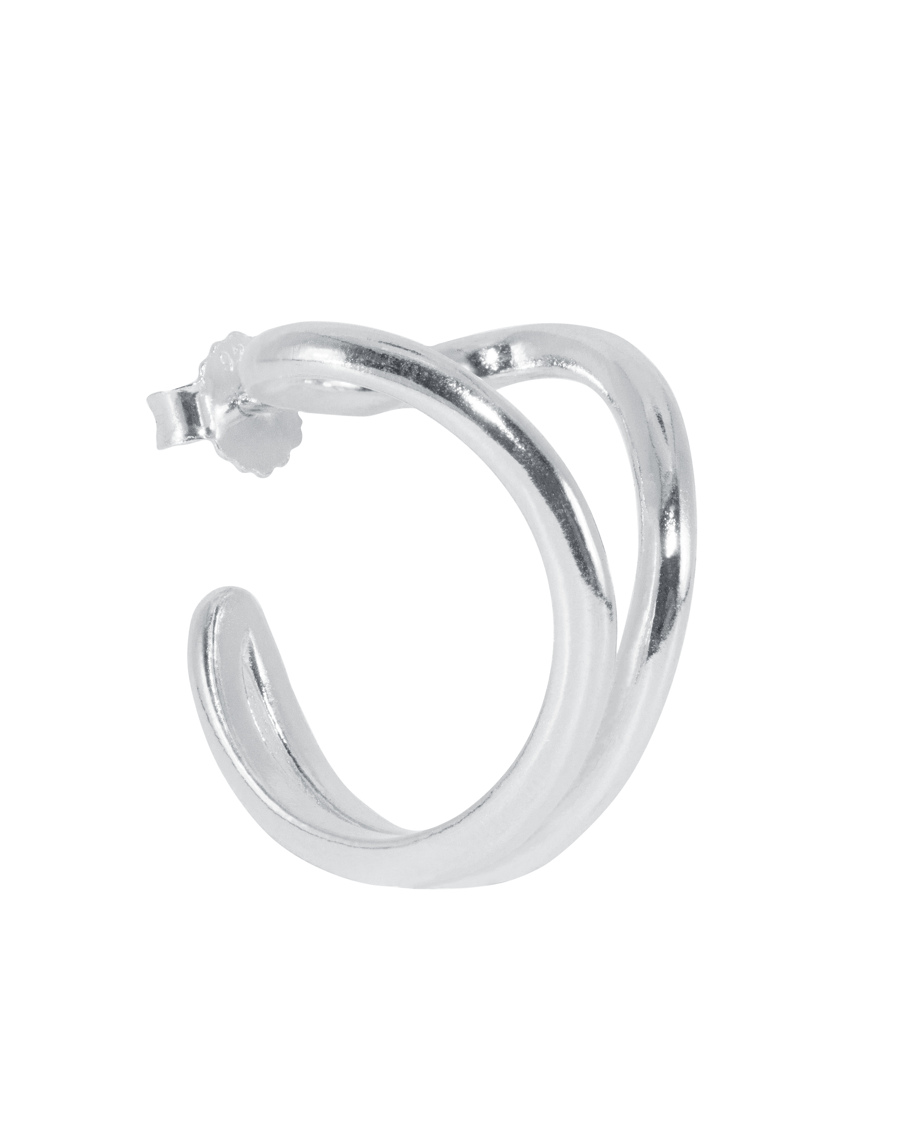 Jane Kønig Ørering Open Heart Hoop - Sølv OHH-AW25-S