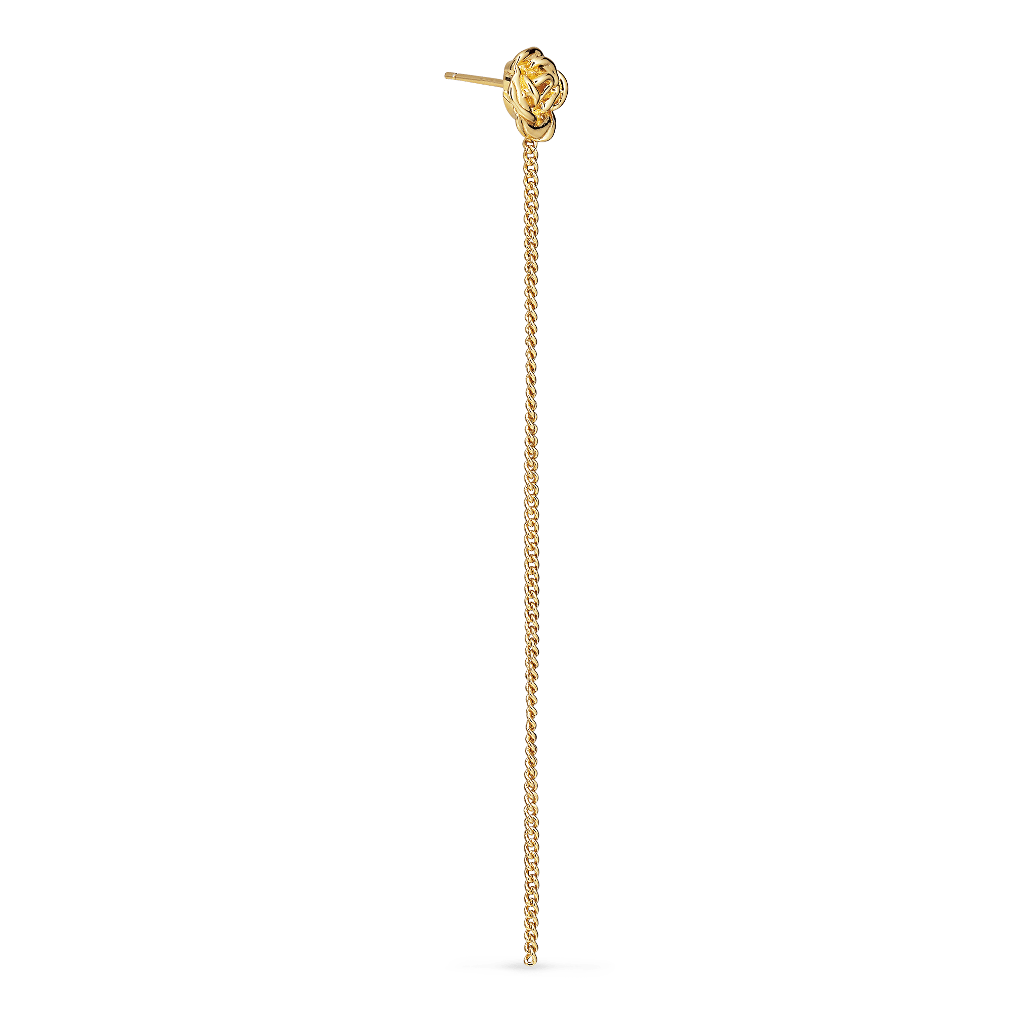 Jane Kønig Øreringe Rose Chain Ørestik RCS-HOL23-G