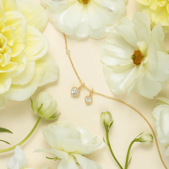 Julie Sandlau Amorina hjertevedhæng - Forgyldt PD421GDCZ