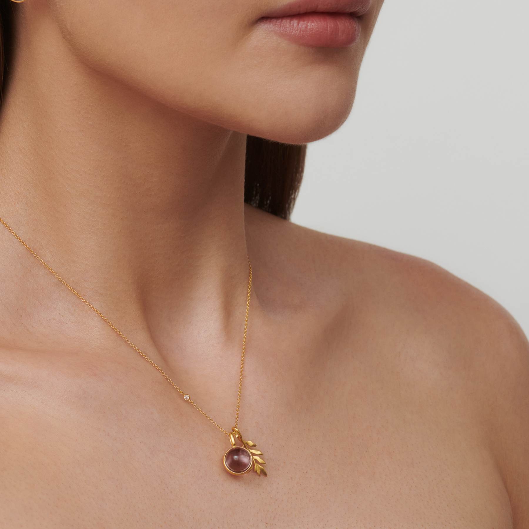 Julie Sandlau Halskæder Little Tree Of Life forgyldt vedhæng PD29GD