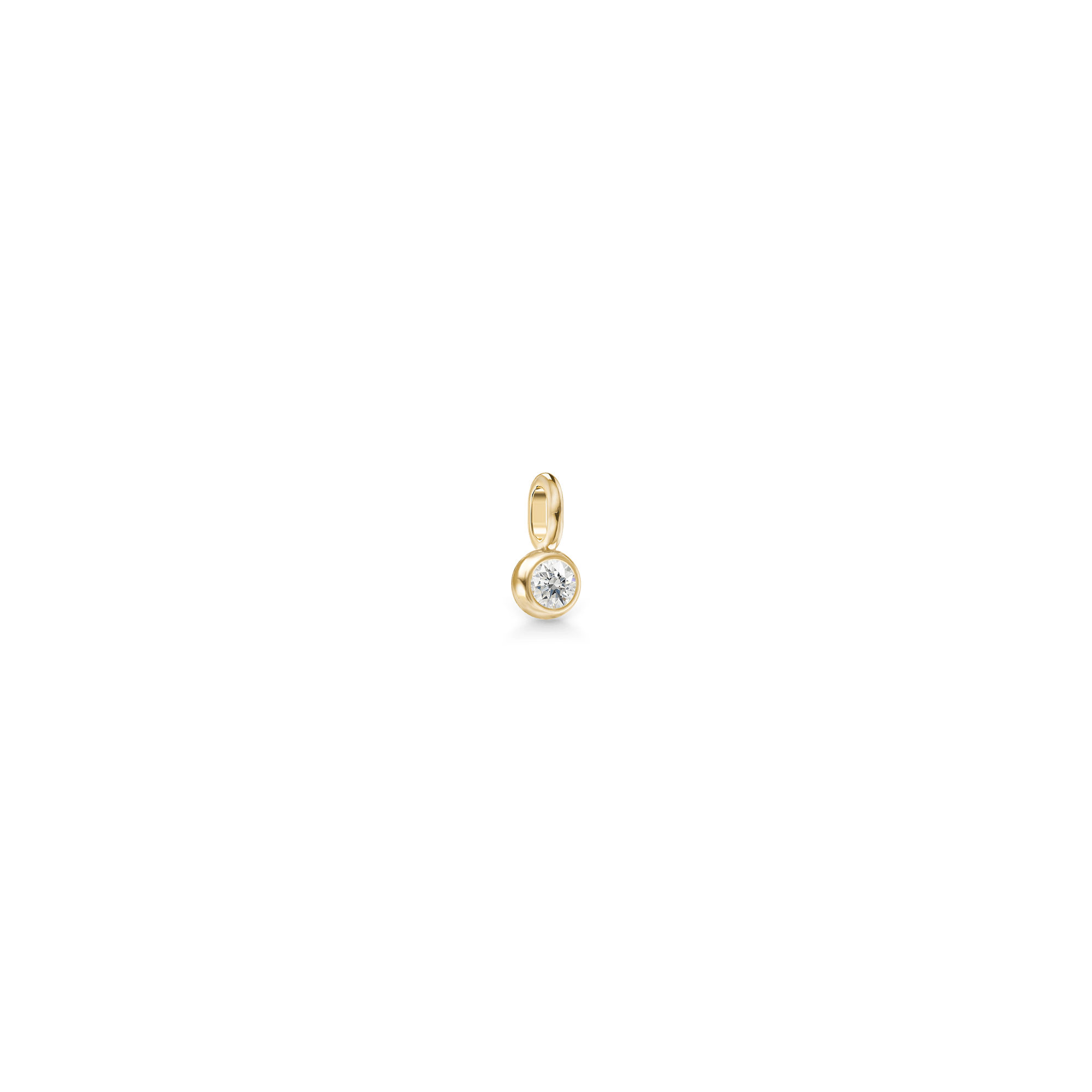 Julie Sandlau Vedhæng Purity Vedhæng Top Wesselton diamant - 14K yg14-pd344