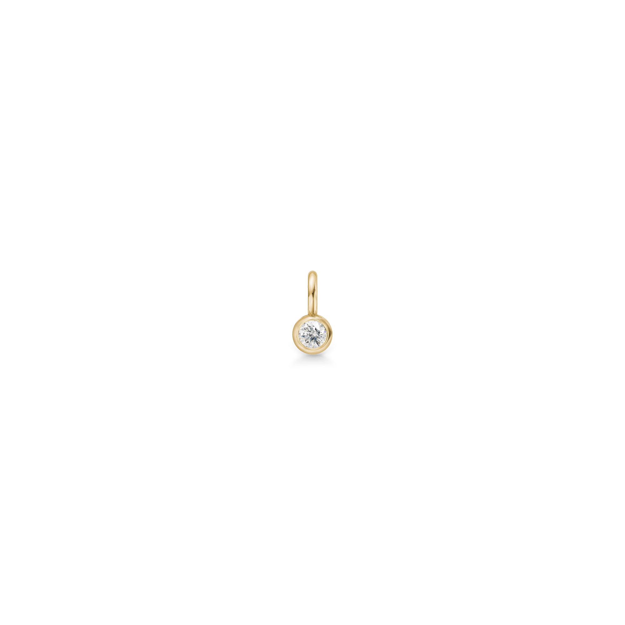 Julie Sandlau Vedhæng Purity Vedhæng Top Wesselton diamant - 14K yg14-pd344