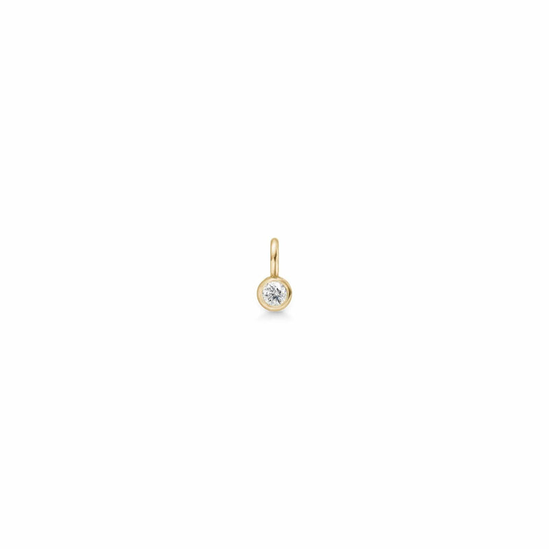 Julie Sandlau Halskæder Purity Vedhæng Top Wesselton diamant 14K yg14-pd344