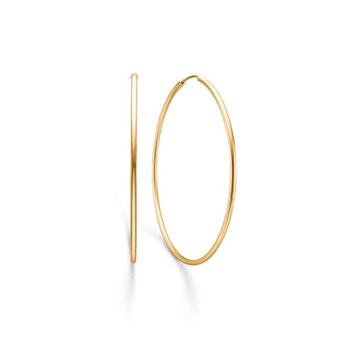 jwlry essentials Øreringe CREOL 50 MM - Forgyld 8210525