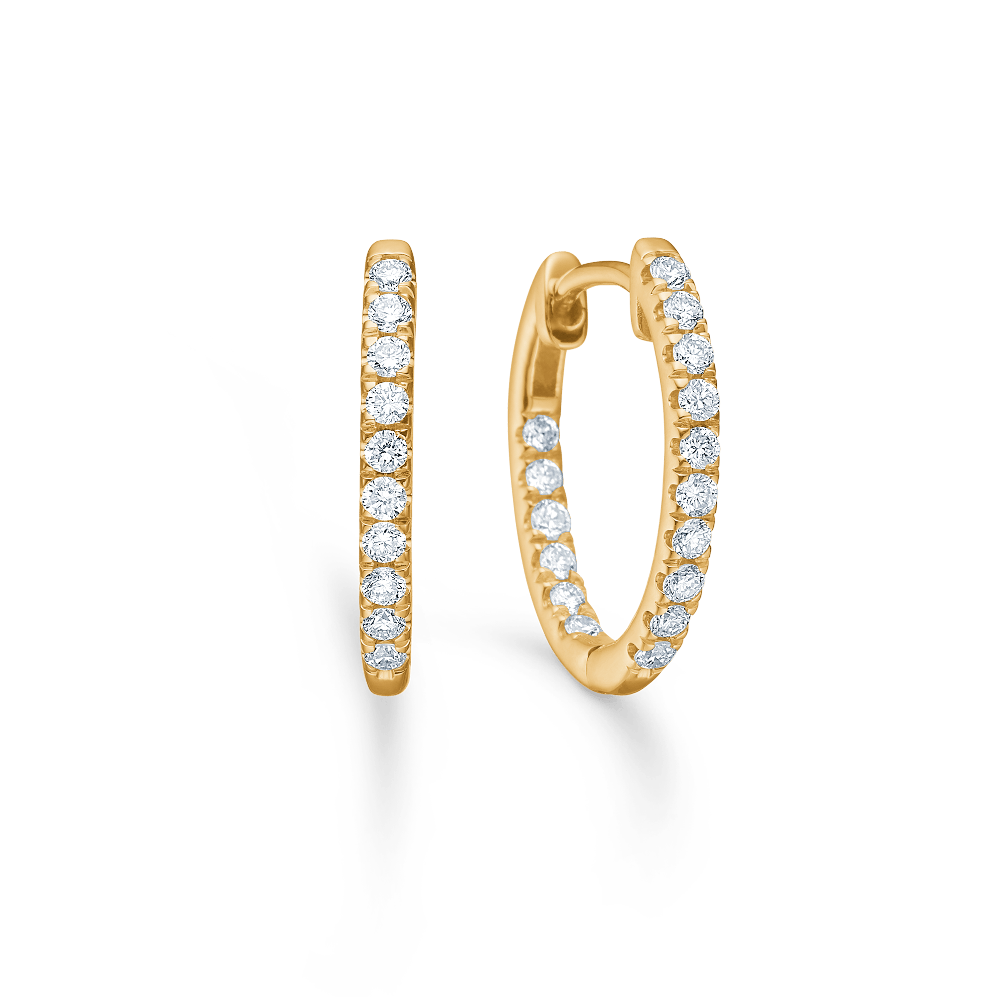 jwlry essentials Diamond Dream creol med 0,47 ct - 14 karat 01-511030