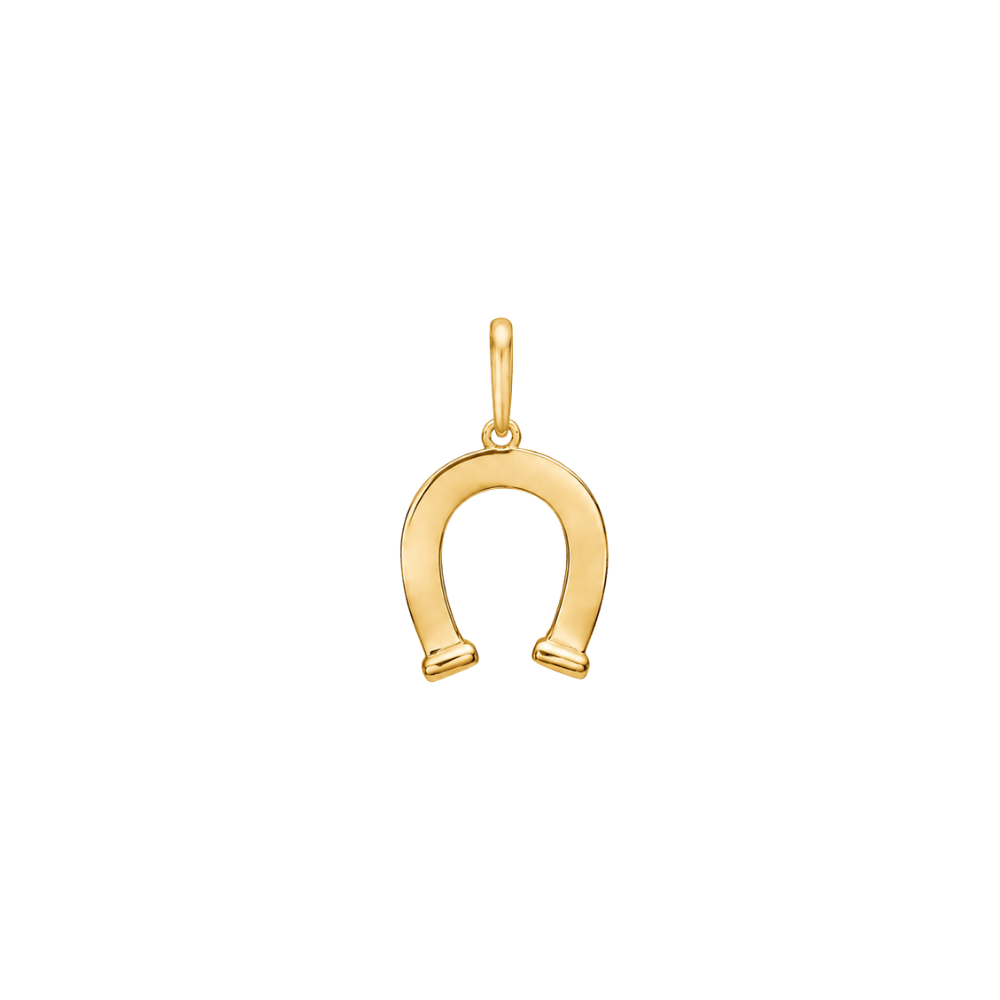 jwlry essentials Vedhæng HESTESKO VEDHÆNG - 8 kt. guld 8330551