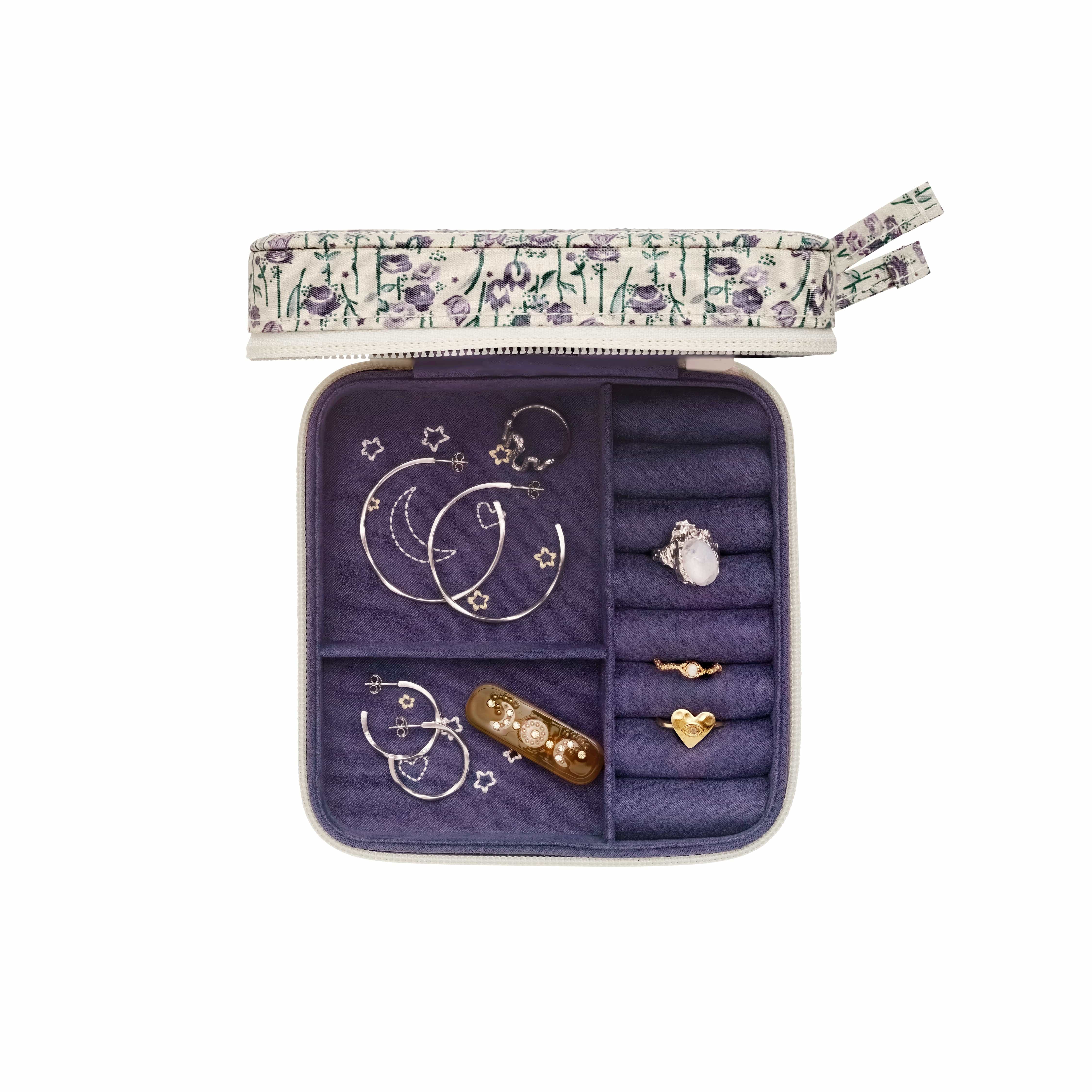 Maanesten Smykkeskrin Amelia smykkeskrin - Purple heart