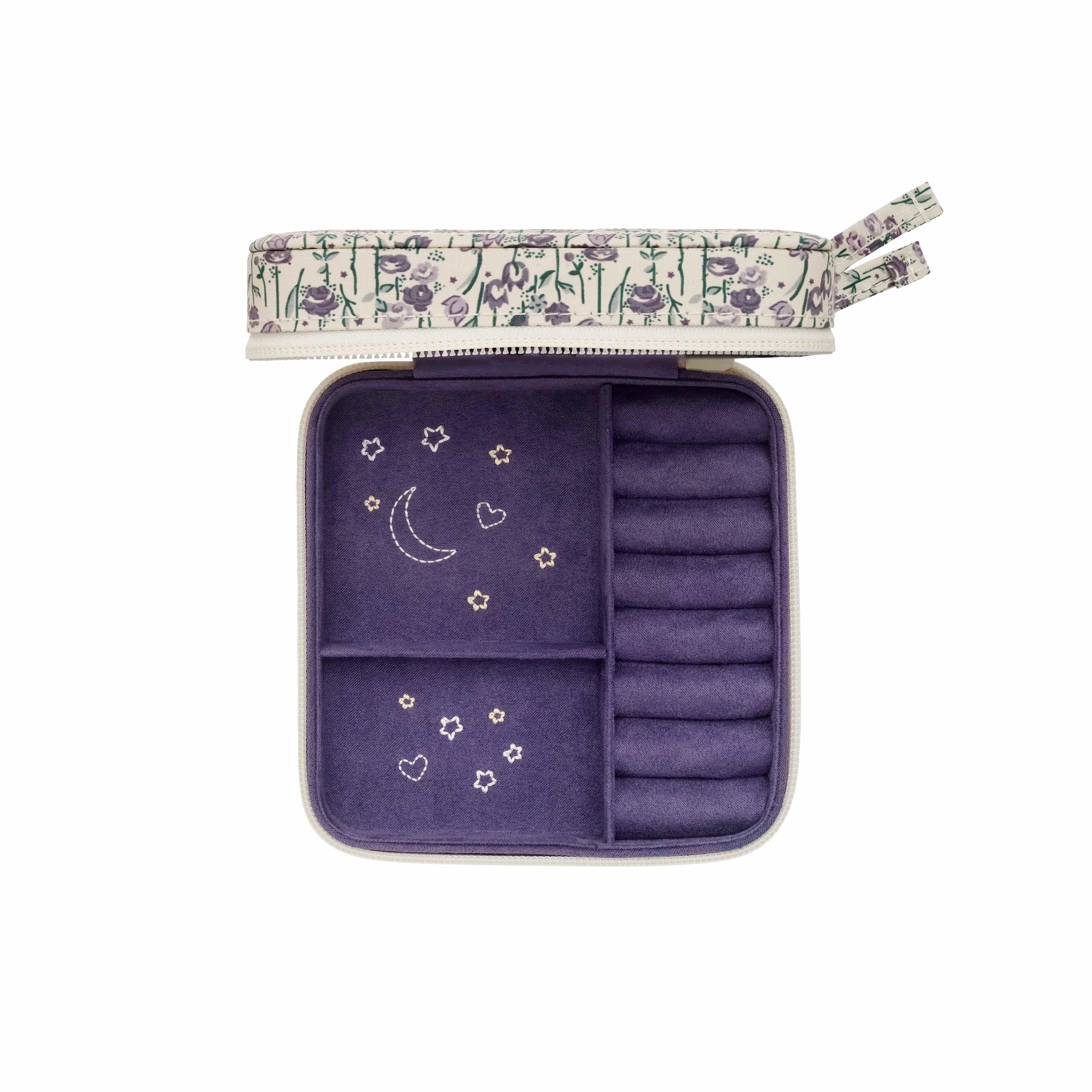 Maanesten Smykkeskrin Amelia smykkeskrin - Purple heart