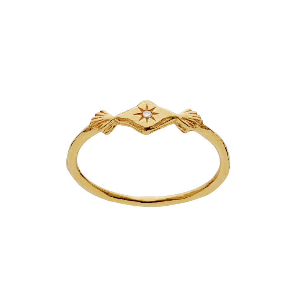 Maanesten Ringe Annie Ring - forgyldt