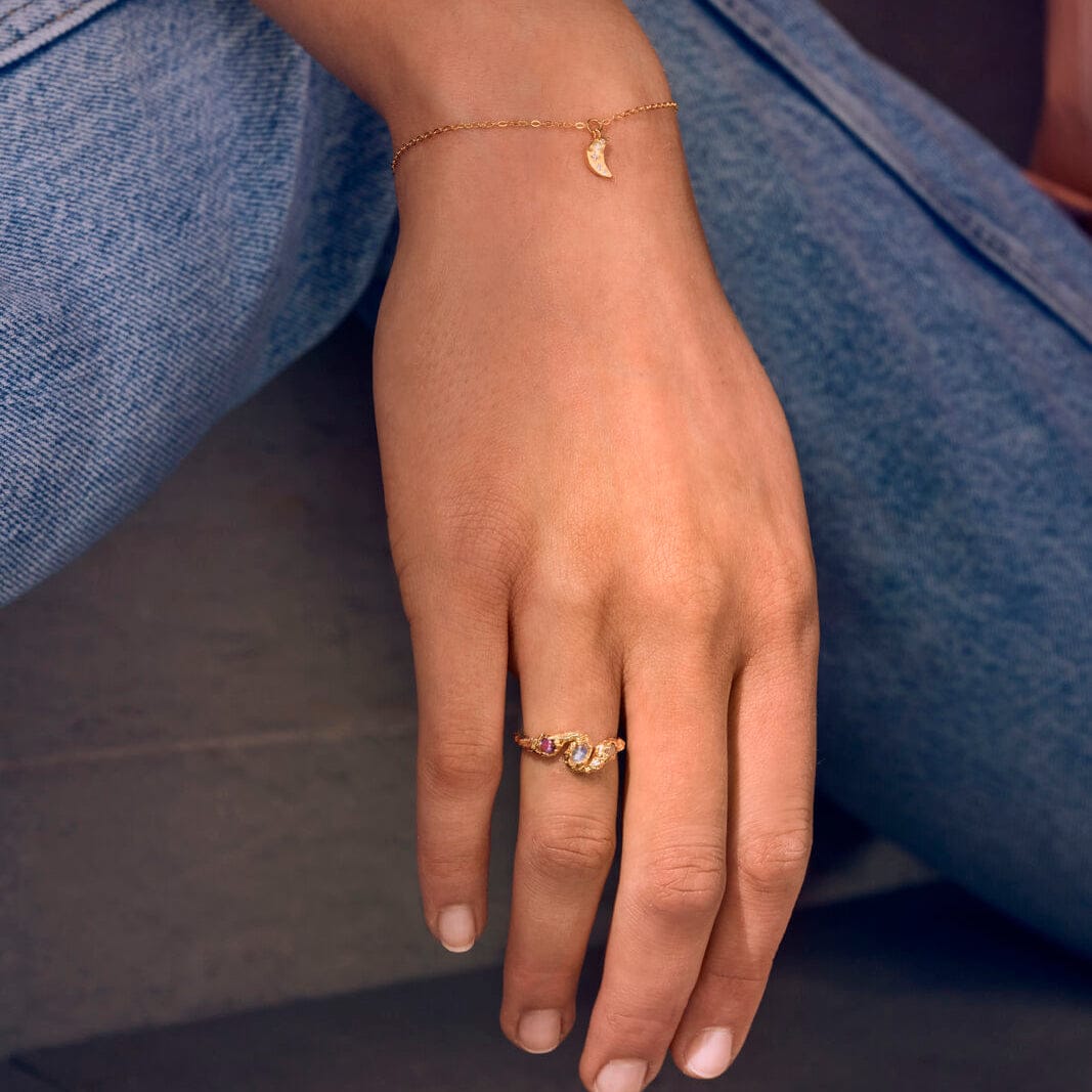 Maanesten Ringe Baila ring - Forgyldt