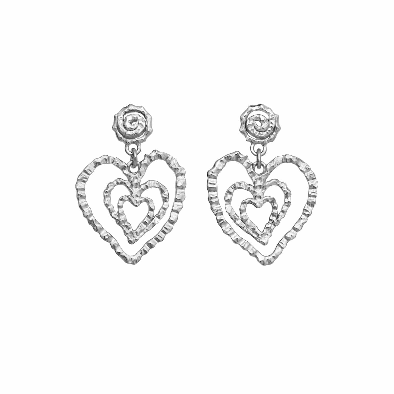 Maanesten Beate Petite ørering  - sølv 10088C