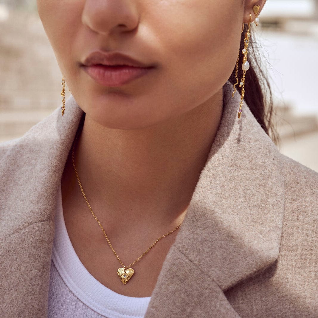 Maanesten Halskæder Cassandra halskæde - Forgyldt 2678a