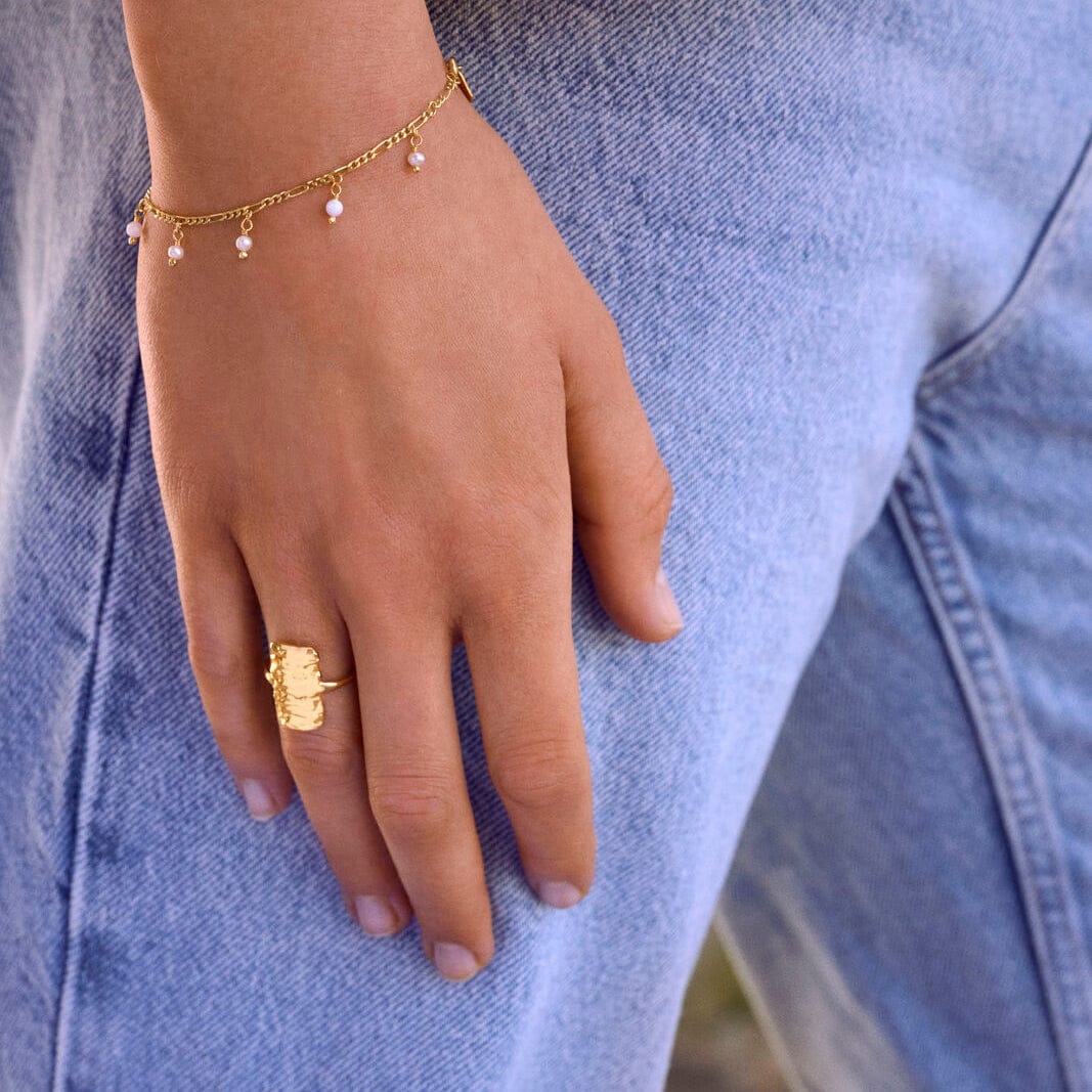 Maanesten Ringe Cuesta Ring - Forgyldt