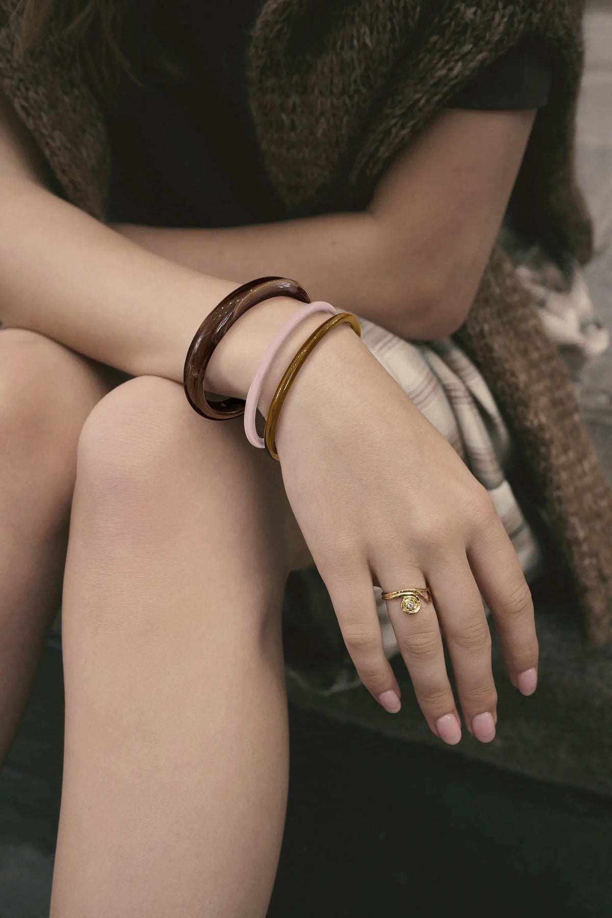 Maanesten Ringe Devi ring - forgyldt