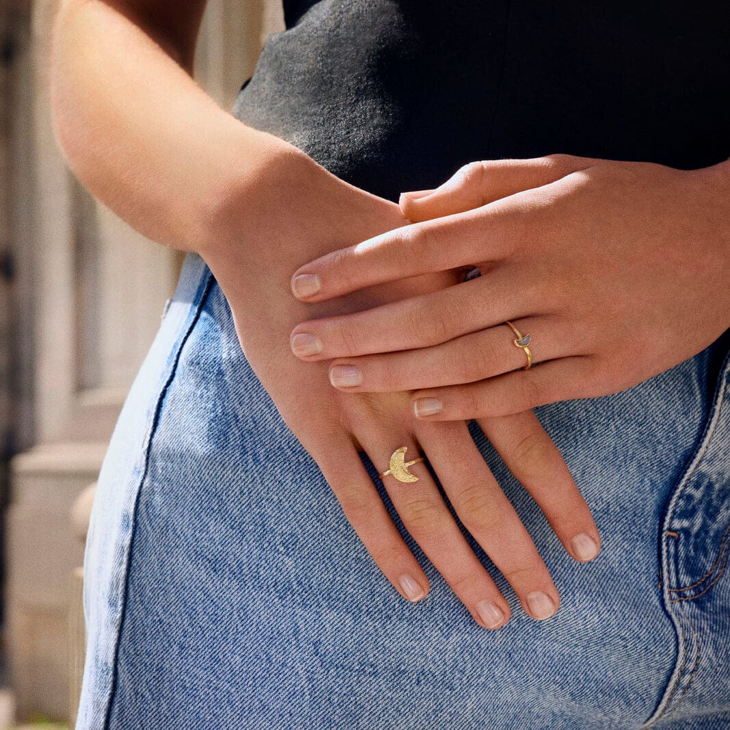 Maanesten Ringe Doris Ring - Forgyldt